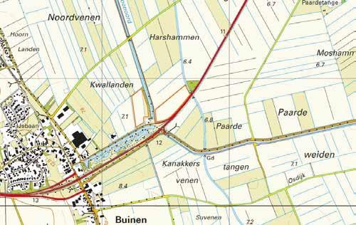 Landschap In de structuurvisie van de gemeente Borger - Odoorn wordt in grote lijnen beschreven hoe het Hunzedal zich de afgelopen 100 jaar heeft ontwikkeld.