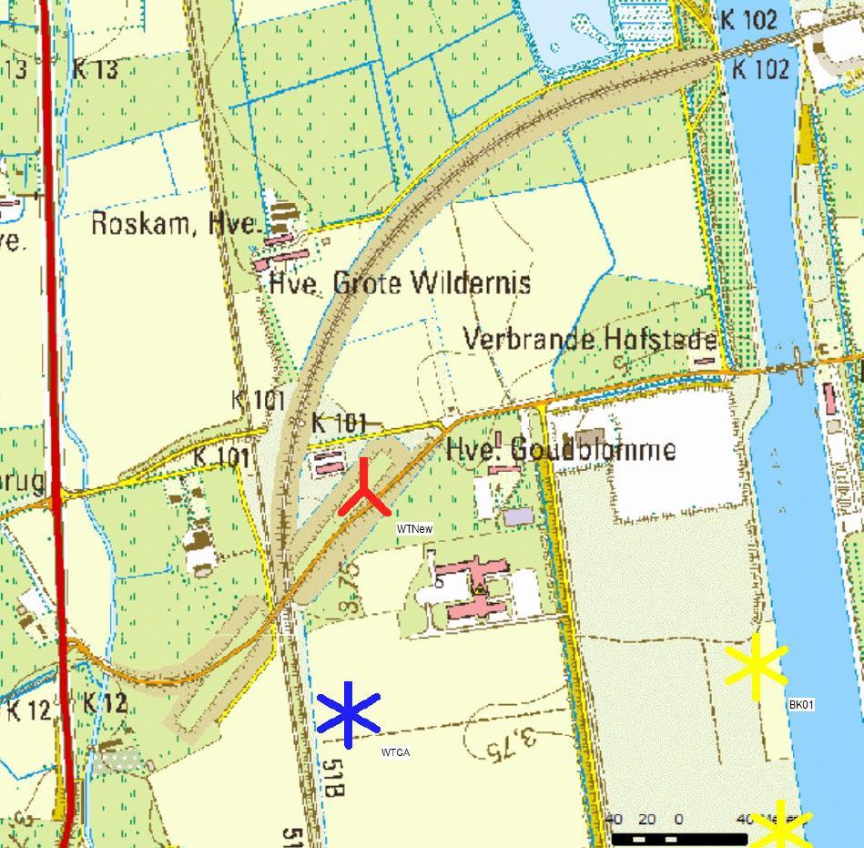 Windenergieproject Brugge A11 - Verzoek tot Ontheffing van Project-MER Pagina 11 van 99 2. BESCHRIJVING VAN LOCATIE EN OMGEVING 2.