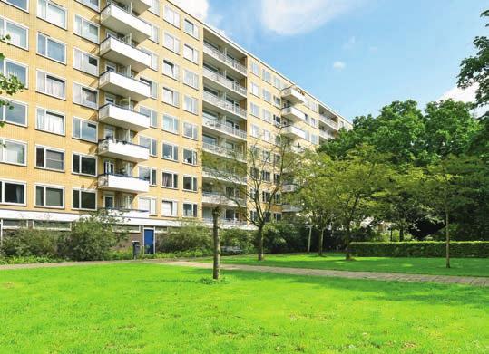 De separate berging bevindt zich in de onderbouw van het complex.