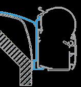 RND LUXE CARAVANRAIL DUCATO H2 ROOFRAIL DUCATO H3 +
