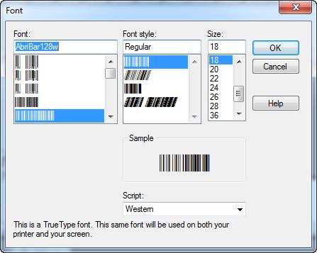 Barcodes in een lay-out Om barcodes af te drukken is het nodig dat : 1. 2.