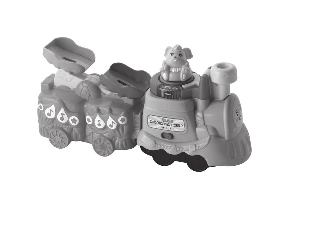 INLEIDING Gefeliciteerd met uw aankoop van de Reis & Leer Locomotief uit de ZoomiZooz collectie van VTech.