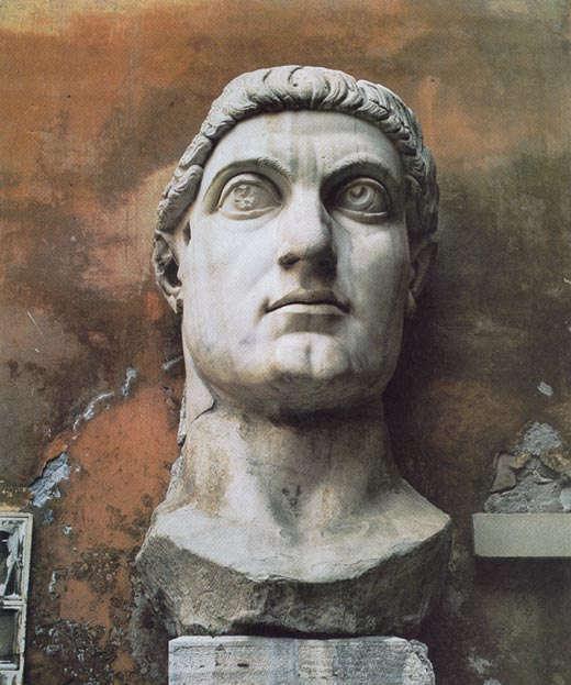 314-E1 Ruzie Gaat het keizer Constantijn lukken de leiders van de christelijke kerk op één lijn te krijgen?