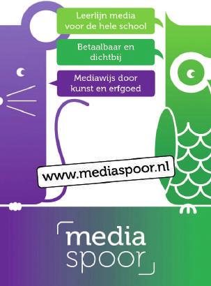 Leermiddelen met nadruk op een ander onderwerp Mediaspoor Plein C (2013) Mediaspoor bestaat uit 5 lesmodules media-educatie en cultuur voor groep 1 t/m 8 van het basisonderwijs.