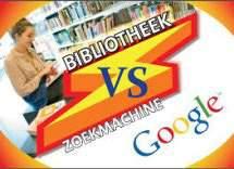 Toepassen van informatievaardigheden Bieb versus Google de Bibliotheek Zuidoost Fryslân (2016) Bieb versus Google is een bibliotheekbezoek waarbij leerlingen zoekvaardigheden leren toepassen op zowel