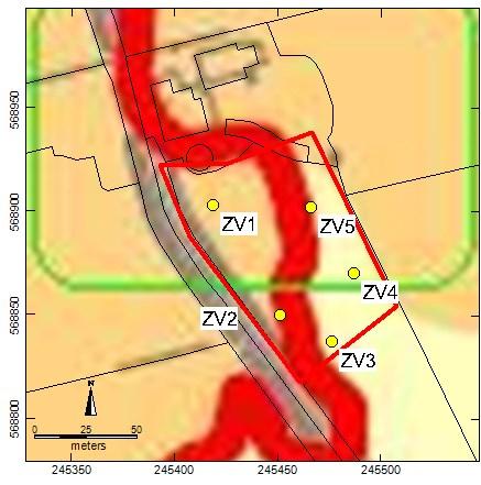 6 Zuidlaarderveen, Broeken 4 Kadastraal adres ZUIDLAREN L597 Oppervlakte 7.300 m 2 Centrumcoördinaat 245.450/568.881 Onderzoekmeldingsnr. 56498 Onderzoeksnr.