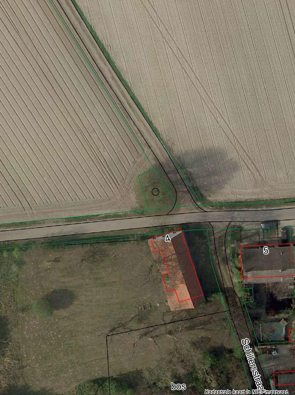 Kaart met bescherming luchtfoto Gemeentelijke