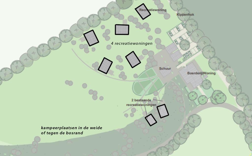 het oorspronkelijke inrichtingsplan voor Landgoed Buiten, heeft het Natuurplatform Drentsche Aa, op 4 mei 2017 een zienswijze ingediend op het schetsontwerp dat door de heer Mark Pieter Bakker werd