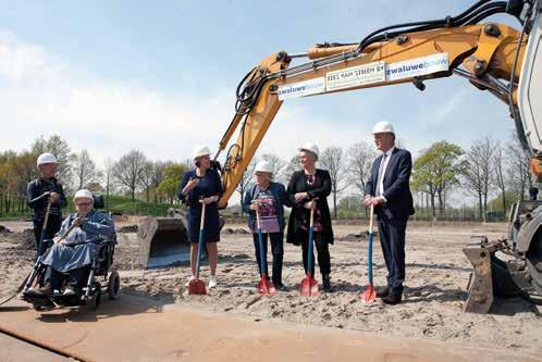 Nieuwbouw DE RIETHORST van start OOp de bouwplaats aan de Venestraat in Geertruidenberg is op dinsdag 16 april 2019 het officiële startsein gegeven voor de nieuwbouw van zorglocatie De Riethorst.
