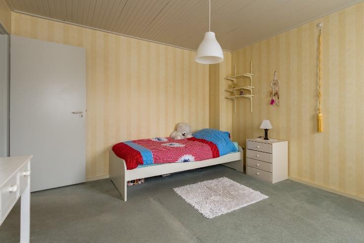 Slaapkamer 1 (circa 14 m²) aan