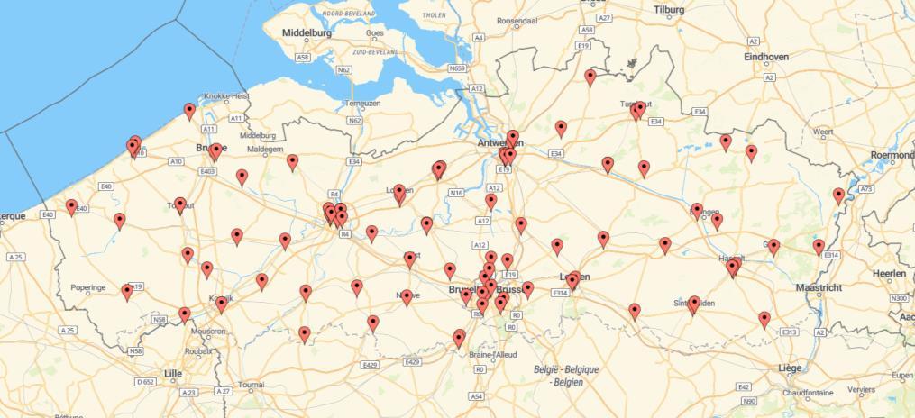 Het CGG (centra geestelijke gezondheidszorg) In elke regio kan je