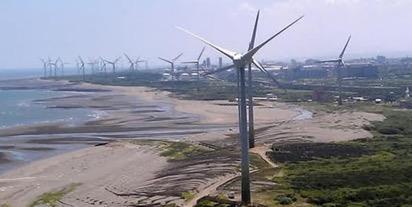 Windenergie in Taiwan 39 Bijdrage aan duurzame ontwikkeling: De windmolens wekken per jaar 142.000 MWh schone stroom op en voorzien meer dan 30.