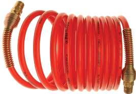 Spiraalslangen Spiraalslang nylon rood max. druk 13 bar bij 20 C Referentie Binnen dia.