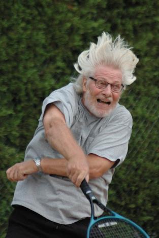 Het weer was gelukkig goed en met name bij de heren hebben we leuke potten tennis gezien.