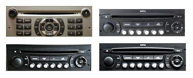 Niet geschikt voor de volgende modellen/systemen: - RD3 systemen (8-pins wisselaar aansluiting) - 4004 - Peugeot 308CC with radio navigation systeem