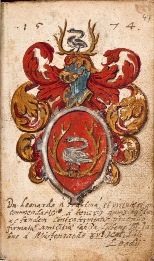 P 034 fol 047r Jacobus a Wustenraedt, Luik 16 juni 1579 Een ovaal