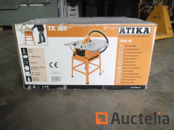 Tafelzaag Atika TK250 nieuw Merknaam : Atika Model