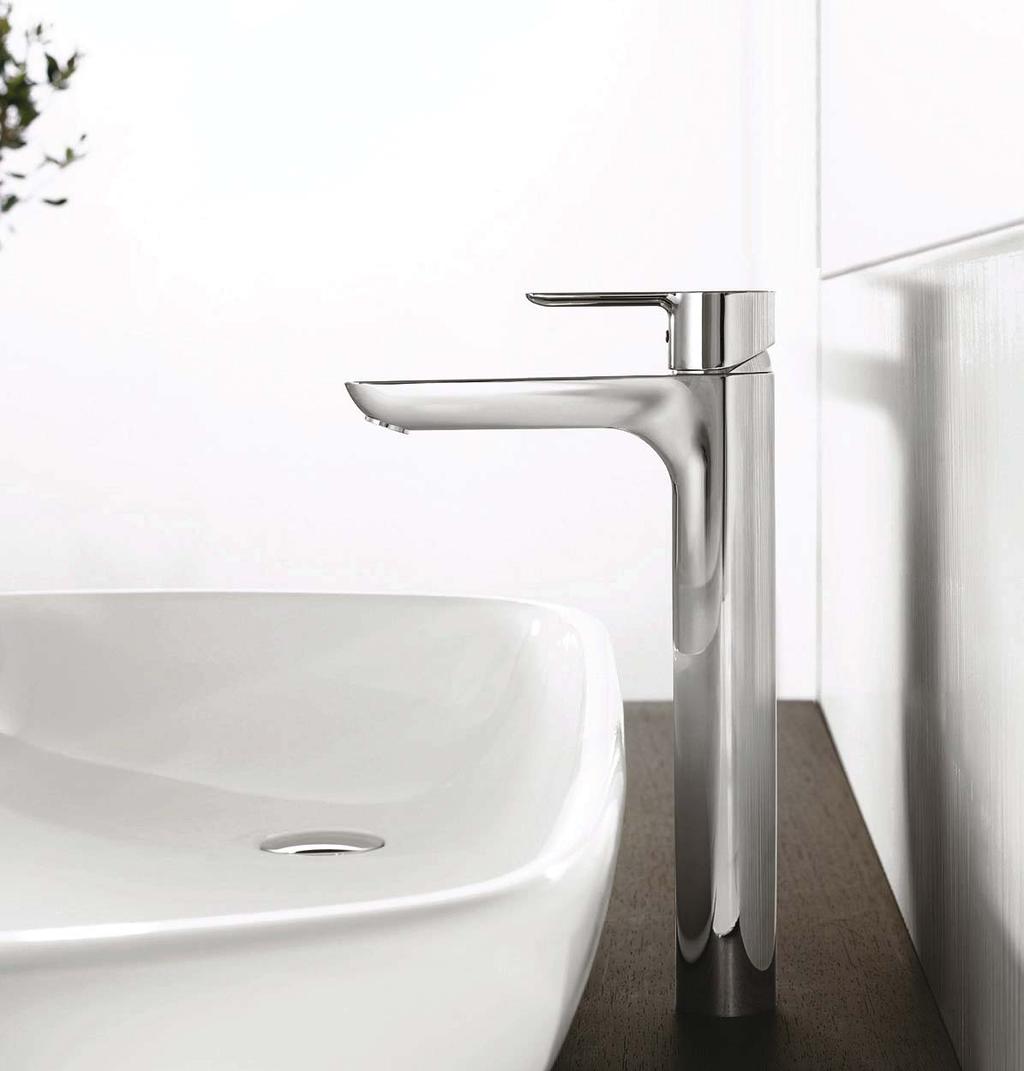 HANSALIGNA HANSALIGNA Met het unieke, duidelijke ontwerp geeft HANSALIGNA alle badkamers een modern uiterlijk.