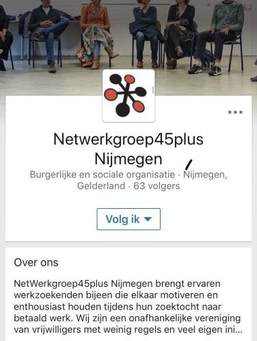 De nieuwe PR groep gaat voor naamsbekendheid. De Netwerkgroep kreeg een bedrijvenpagina op LinkedIn waar actief wordt gepubliceerd.