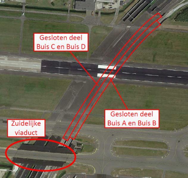 Kruising Buitenveldertbaan Diensttunnel