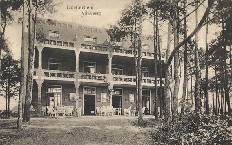 Timeline 1916 Hotel de Vijverberg De wijk dankt zijn naam aan dit Doetinchemse hotel.