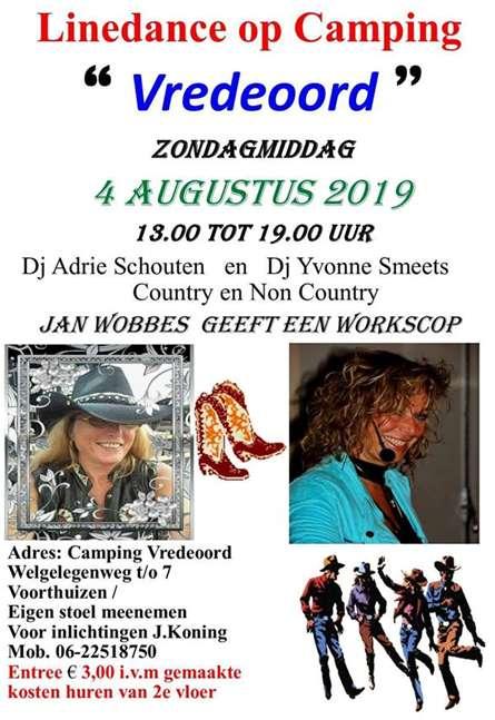 4 AUGUSTUS, ZONDAGMIDDAG NIEUW JEUGDVERENIGING VRIJ en BLIJ organiseert weer een VRIJDANS-MIDDAG, Dr. Martin Luther Kingstraat 2c,1121 CP LANDSMEER M.m.