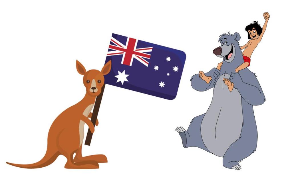 Zondag 9 februari 14-17u Lokaal Australië Pong Pong Poe, wie springt verder dan een kangoeroe? Oink oink oinki, wie springt verder dan Mowgli?
