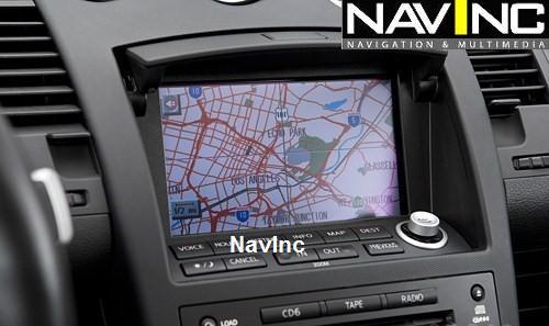 Titan 2004-2010 7" color navigation system (CD & DVD) X-trail 2003-2010 7" color navigation system (CD & DVD) Opmerking: