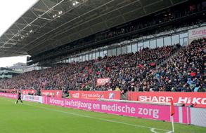 In Stadion Galgenwaard zijn meerdere exposure-mogelijkheden beschikbaar waarop bedrijven hun logo, merk en/of bedrijfsboodschap onder de aandacht van voetbalminnend Nederland kunnen brengen.