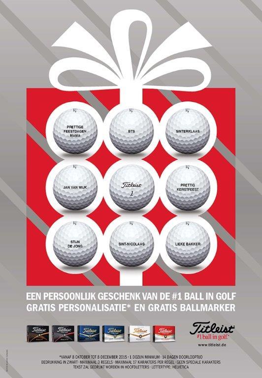 Golf Shop Personaliseer gratis uw golfballen!