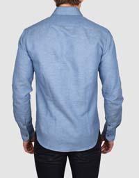 SH6 Linnen Shirt Exclusief slim fit shirt