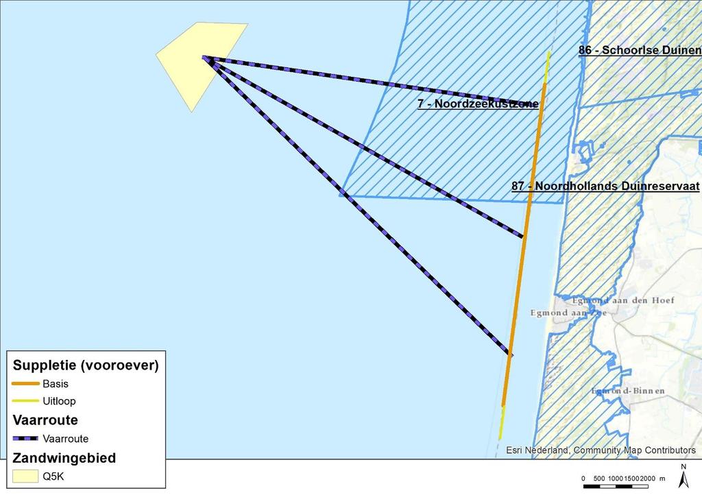 beheerplan Noordzeekustzone relevant. In dat beheerplannen zijn de reguliere kustsuppleties onder voorwaarden vrijgesteld.
