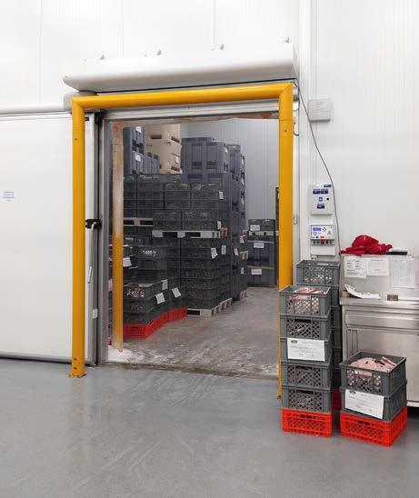 PA4220A Solves special needs for loading docks Hygiëne Houdt insecten en emissies buiten. Veiligheid Laadplateaus worden in de winter vaak blootgesteld aan zowel warmte als kou.