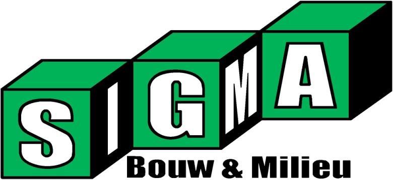 Sigma Bouw & Milieu Phileas Foggstraat 153 7825 AW Emmen Tel. (591) 65 91 28 Fax (591) 65 93 25 www.sigma-bm.nl E-mail info@sigma-bm.
