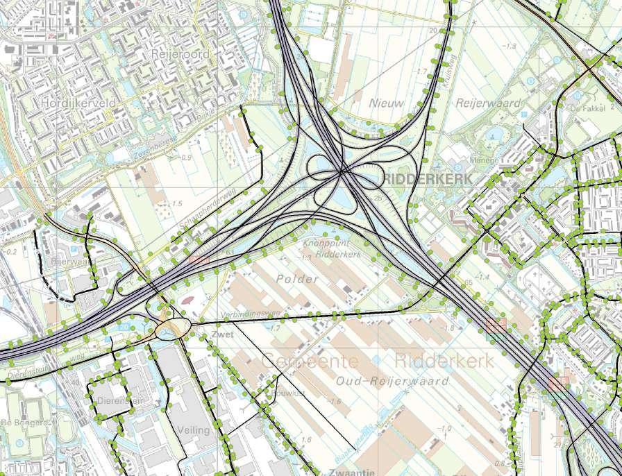 Luchtkwaliteitonderzoek bedrijventerrein Nieuw Reijerwaard Rapportage in het kader van de NSL melding Projectnr. 241811 14 juni 2012, revisie 01 3.2 Fijn stof (PM 10 ) In figuur 3.