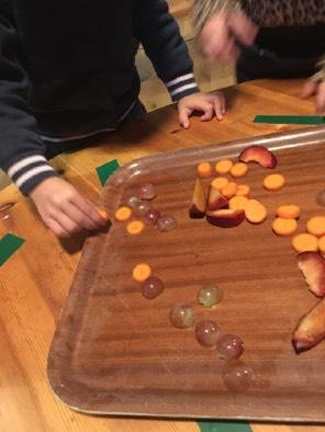 Finn, Merin en Juune hun schrijfdans werkje tot een