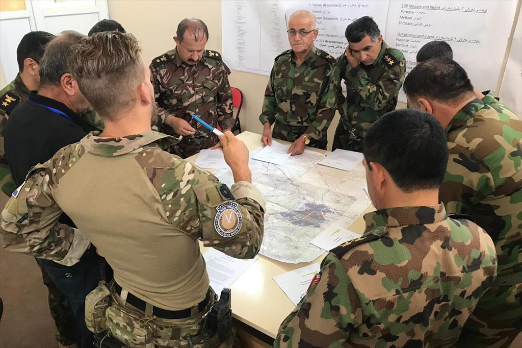 4 Samenvatting intranet Weekoverzicht Defensieoperaties 02 oktober 2019 12:00 Een marinierseenheid heeft de trainingstaken in het noorden van Irak overgenomen van landmachtcollega s.