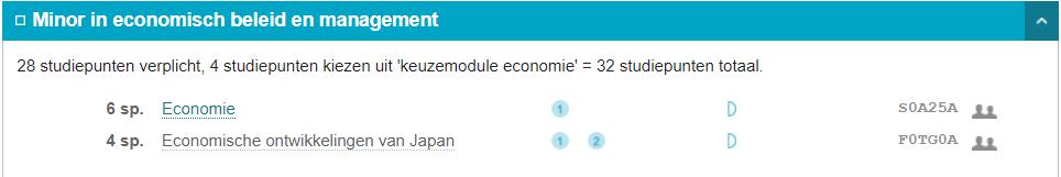 KU Loket: ISP Afhankelijk van keuze voor Introduction to Korean Culture, Society and Politics: 58 of 62 sp.