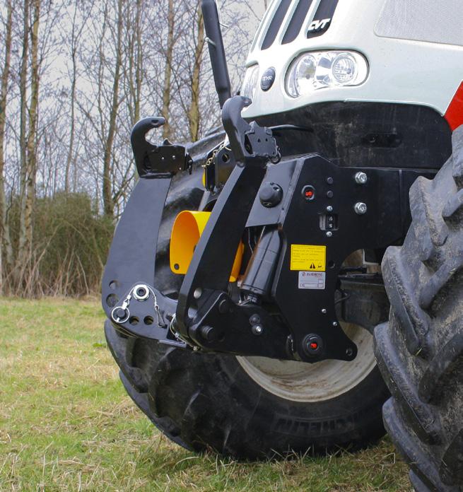 Ervaar uw voordeel in de praktijk Voor akkerbouwers, veehouders, fruittelers en loonwerkers zijn de fronthef en -aftakas een vanzelfsprekende aanvulling voor de tractor en vanwege de vele voordelen