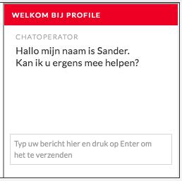 Daarnaast blijkt uit onderzoek dat de behoefte van consumenten aan snel en direct contact stijgt. Potentiële klanten kunnen bij het zien van de banner direct contact opnemen en krijgen direct reactie.