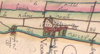 Rond 1328 sprak men van: "De weg ten zuiden van de kerk van Voorburg". De straatnaam Herenstraat is door de gemeenteraad in 1885 vastgesteld.