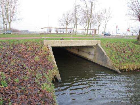 3.2.7 Betonnen duiker zonder aansluitende wanden (Dk01) Binnen het areaal van de gemeente Castricum bevinden zich 4 objecten die onder dit type kunnen worden ingedeeld.