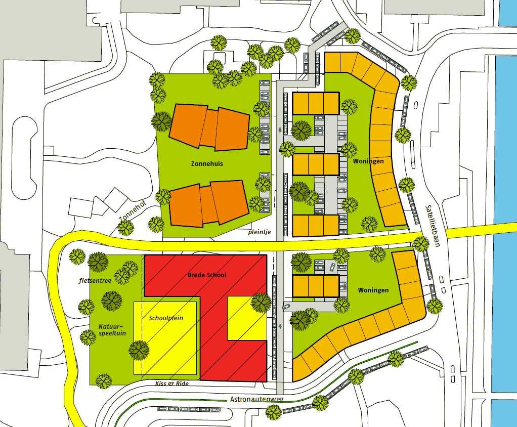 2 Situatie In het dorpshart van Duivendrecht ligt de locatie Zonnehof.