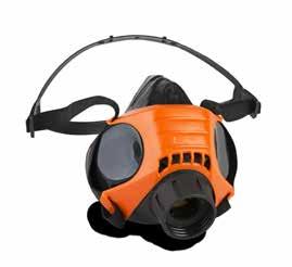 JUPITER EPDM HALFGELAATSMASKER 1022243 Zeer comfortabel halfgelaats masker in antibacterieel EPDM rubber dat makkelijk onderhoudbaar is.