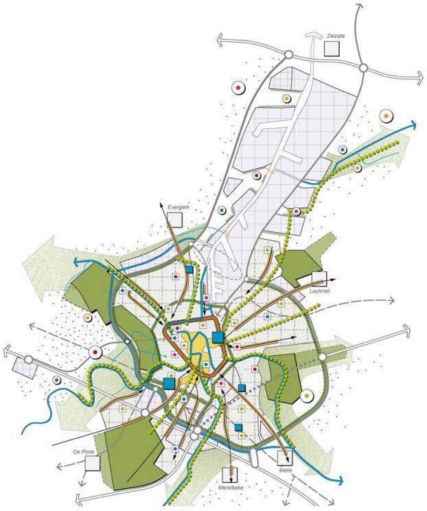 Uitgangspunten nieuw ontwerp > Realiseren deel van groenklimaatas 4