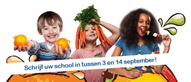 Schoolfruitbeleid Vanaf 2 september scholen weer kunnen inschrijven voor het gratis schoolfruit. We melden onze school in ieder geval weer aan!