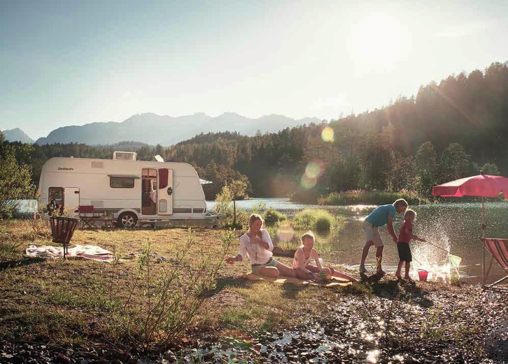 CAMPER De Camper heeft alles aan boord, om direct op