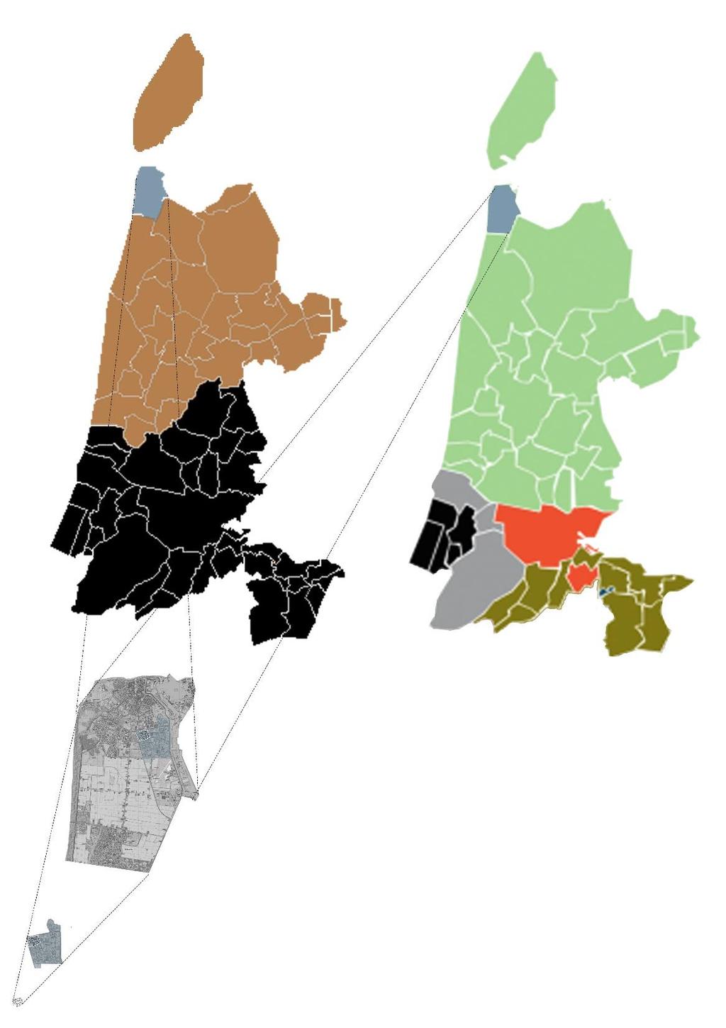 RES Regionale Energie Strategieën Provincie Noord Holland: 2 regio s Regionale Samenwerking Klimaatadaptatie Provincie Noord Holland: 5 regio s Circulaire Economie Regio Noord Noord Holland Provincie