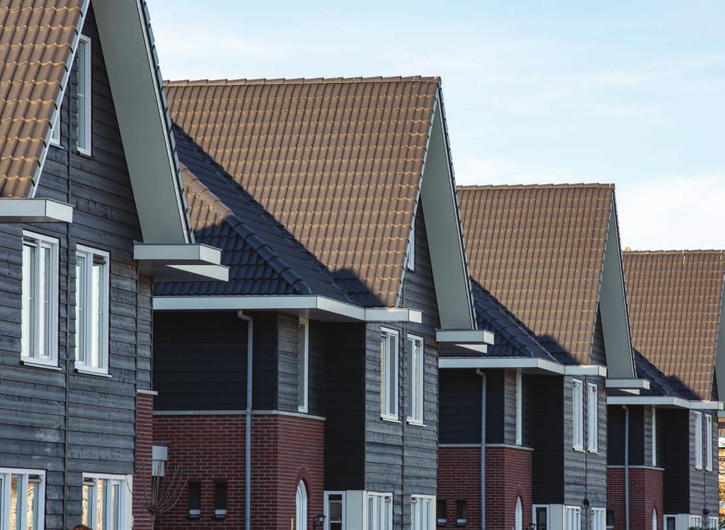 En omdat het een schoon en droog systeem is, hoeven de kopers niet lang te wachten voor ze hun huis kunnen inrichten.