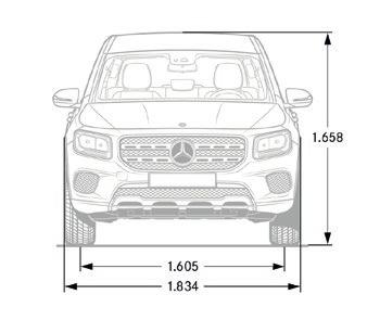 De opgaven van het leeggewicht volgens richtlijn 92/21/EG in de versie 95/47/EG (massa rijklaar inclusief brandstoftank voor 9 % gevuld, bestuurder 68 kg en bagage 7 kg) voor voertuigen in de